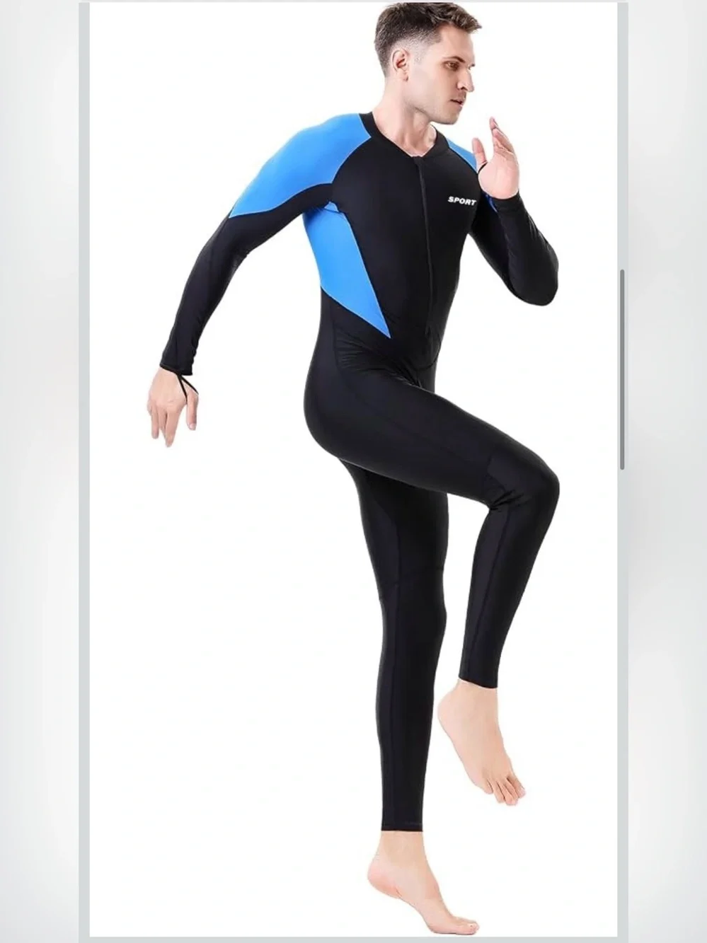Dive Skins unisex Suit Thin Full Body Swimsuit for Surfing Swim 2XL. 2436/bb11-1